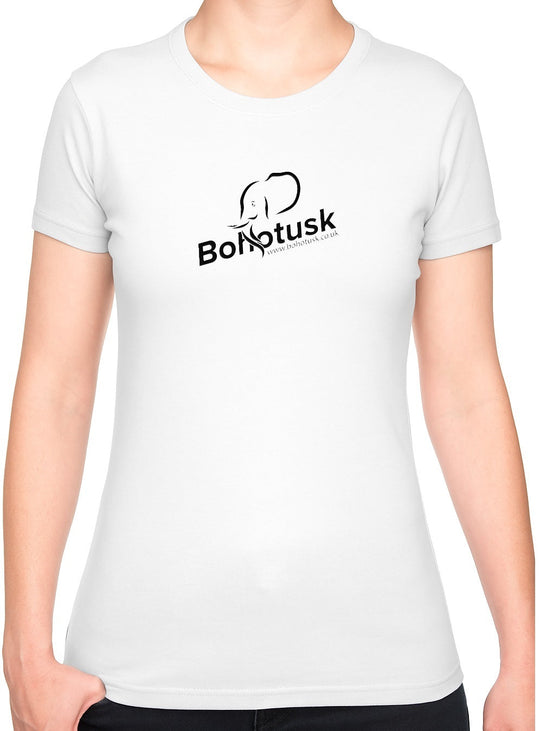 Bohotusk Cotton Ladies T-Shirt S - 2XL (UK 8 - 18) available in 7 colours