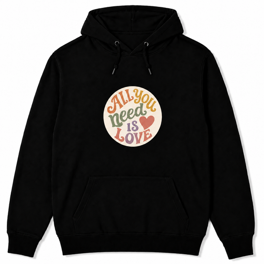 Bohotusk All You Need is Love Kids Hoodie 6 Colours