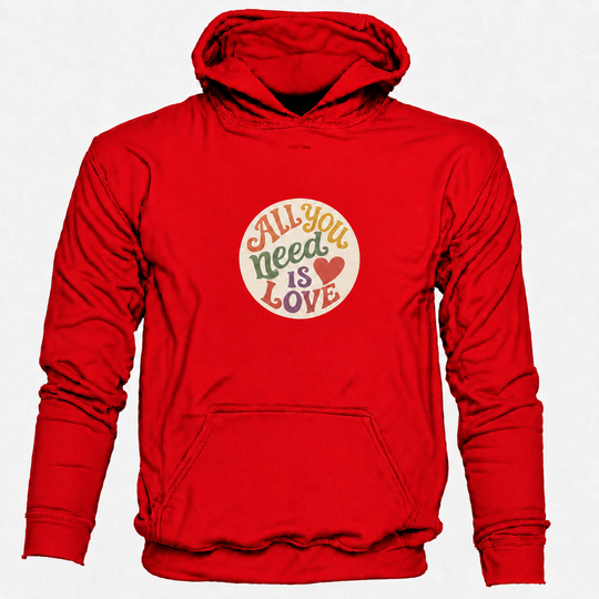 Bohotusk All You Need is Love Kids Hoodie 6 Colours