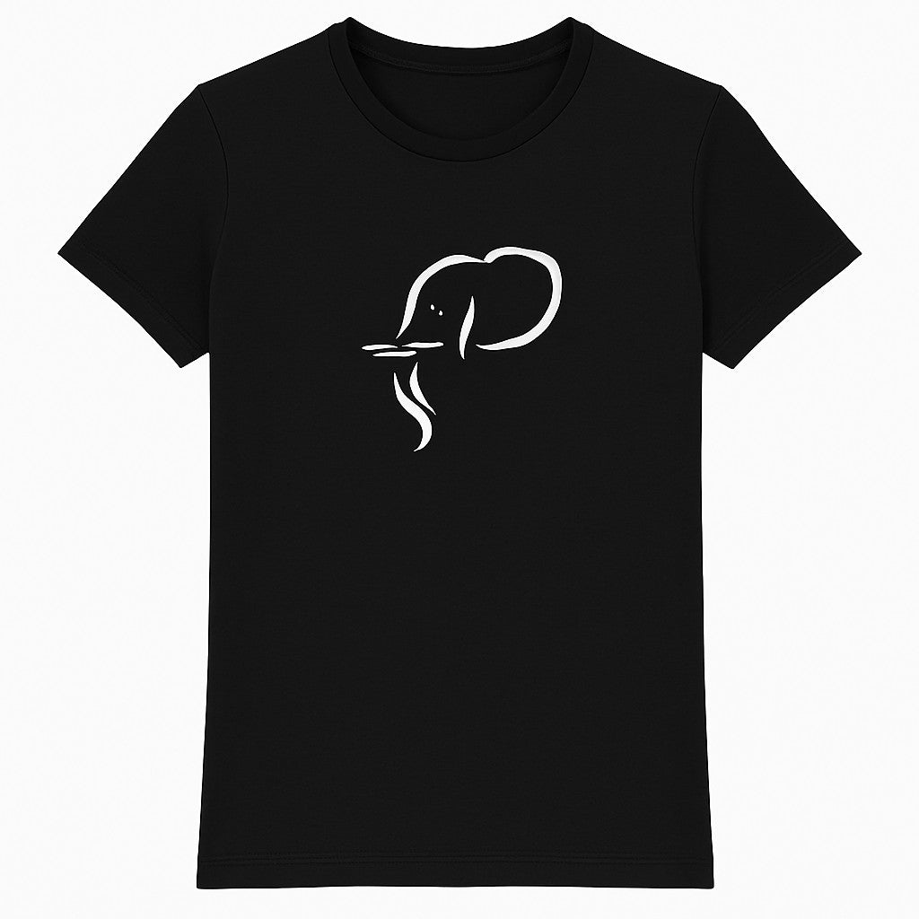 Bohotusk Elephant Head Kids Cotton T-Shirt 3 to 13 Years (7 Colours)