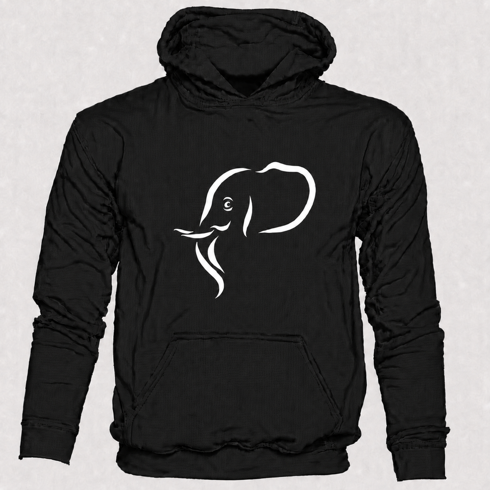 Bohotusk Elephant Head Kids Hoodie 6 Colours
