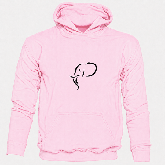 Bohotusk Elephant Head Cotton Hoodie 6 Colours S - 2XL (UK 8 - 20)