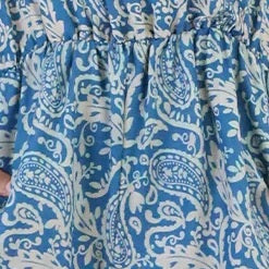 Bohotusk Blue Paisley Jumpsuit Medium (UK 12 - 14)