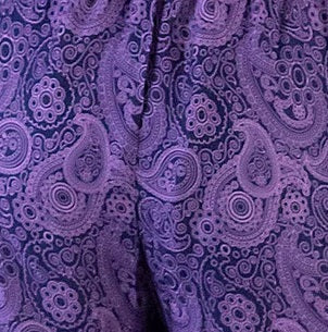 Bohotusk Purple Paisley Jumpsuit Medium (UK 12 - 14)