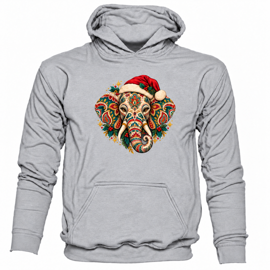 Bohotusk Christmas Elephant Hoodie 6 Colours S - 2XL (UK 8 - 20)