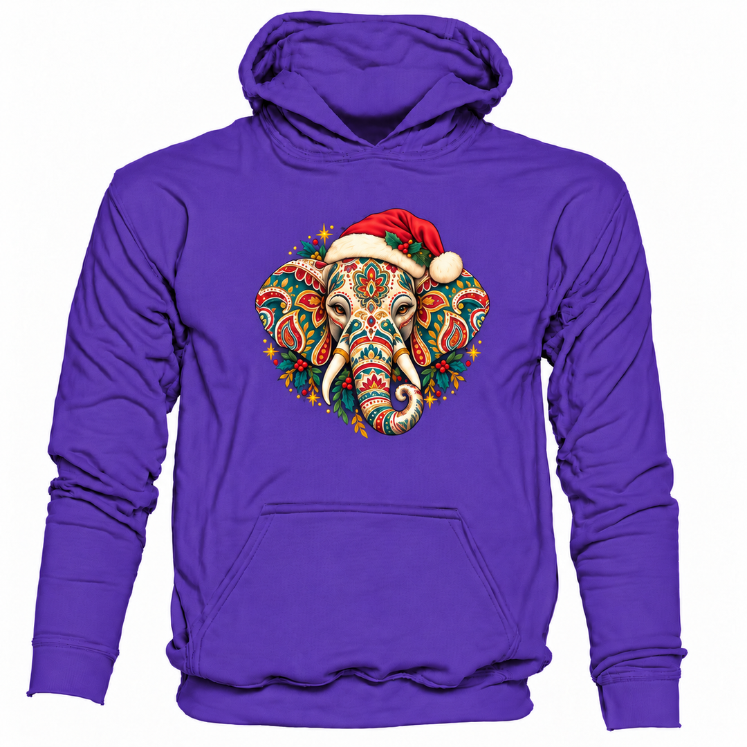 Bohotusk Christmas Elephant Hoodie 6 Colours S - 2XL (UK 8 - 20)