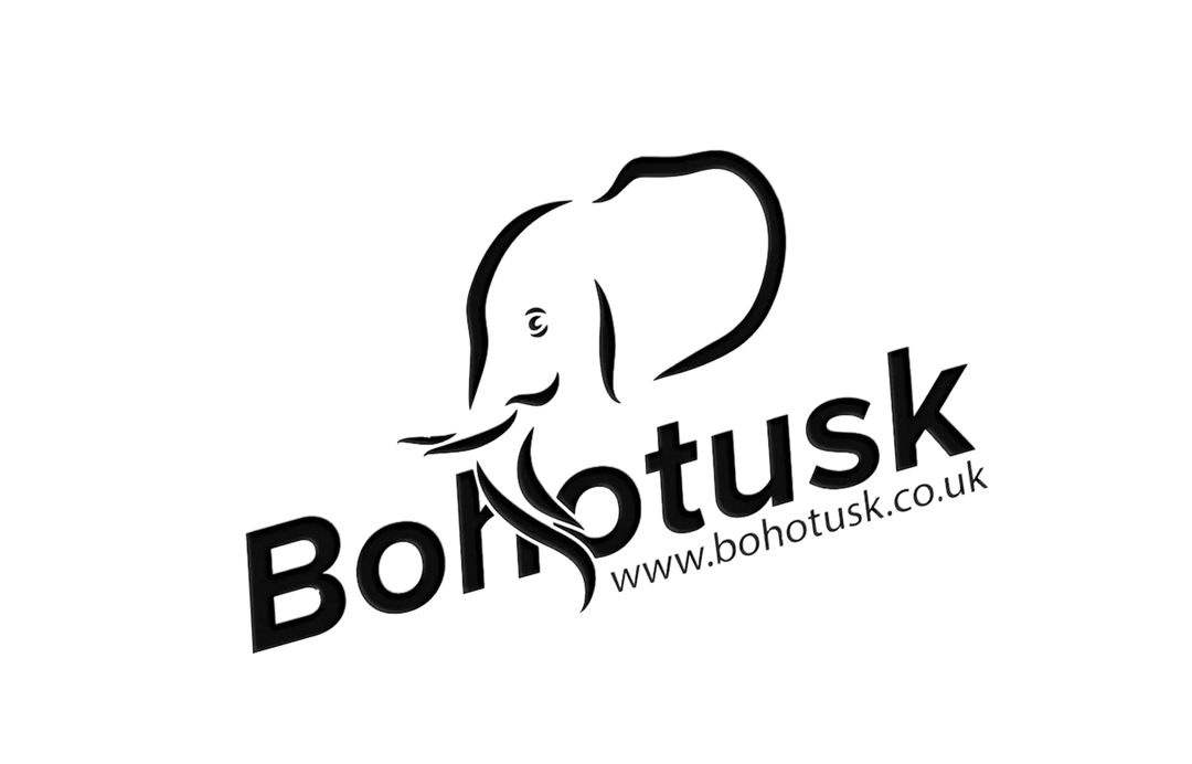 Bohotusk White Cotton Ladies T-Shirt XS - 2XL (UK 6 - 18)