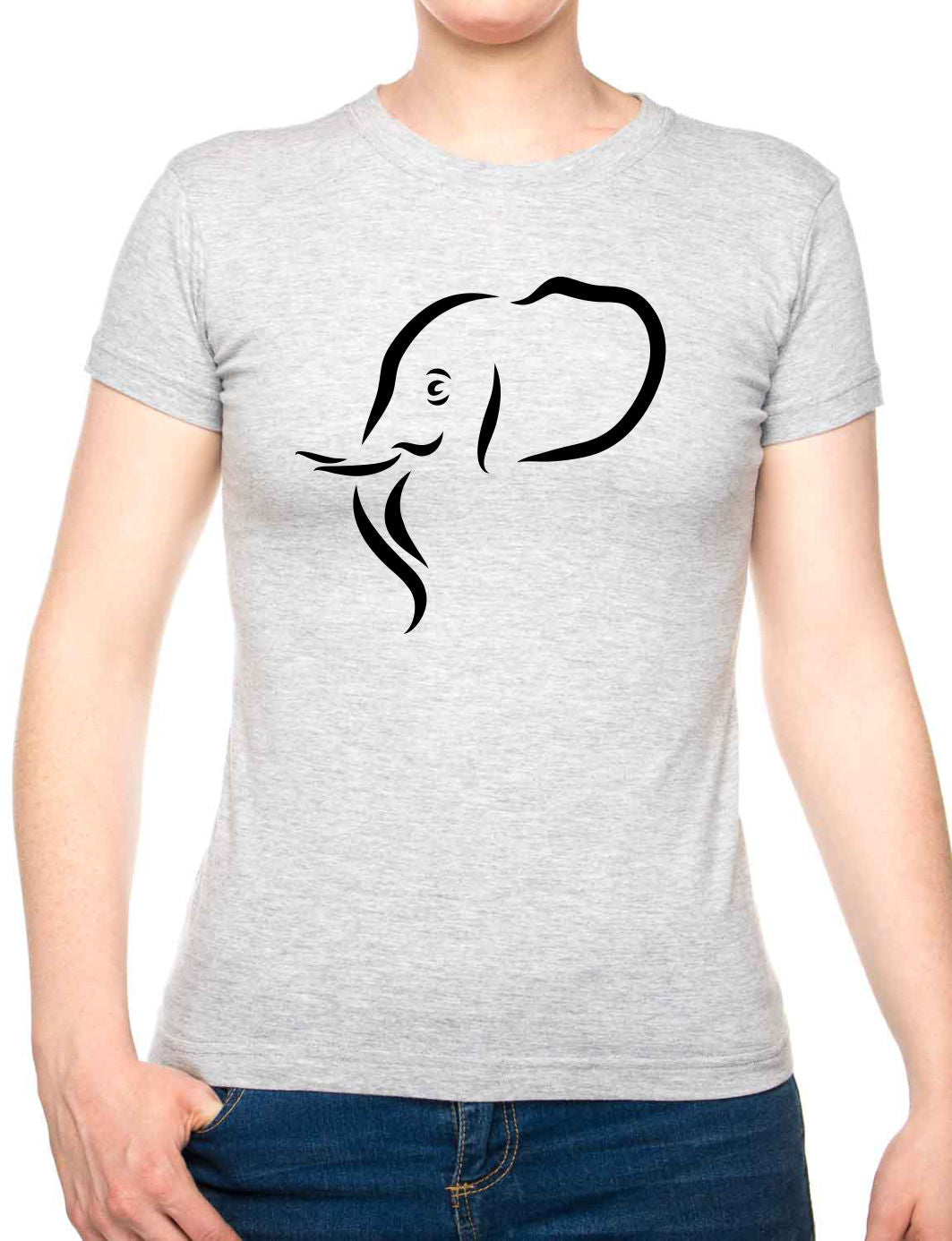 Bohotusk Cotton Ladies T-Shirt S - 2XL (UK 8 - 18) available in 7 colours