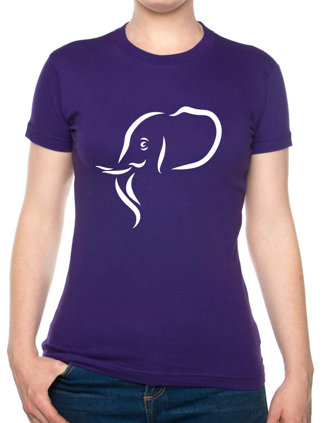 Bohotusk Cotton Ladies T-Shirt S - 2XL (UK 8 - 18) available in 7 colours