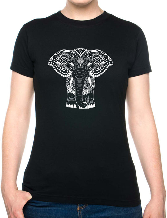 Bohotusk Kids Elephant Print Cotton T-Shirt 3 to 13 Years (7 Colours)