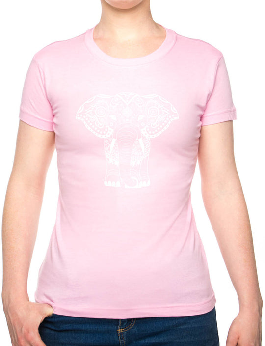 Bohotusk Kids Elephant Print Cotton T-Shirt 3 to 13 Years (7 Colours)