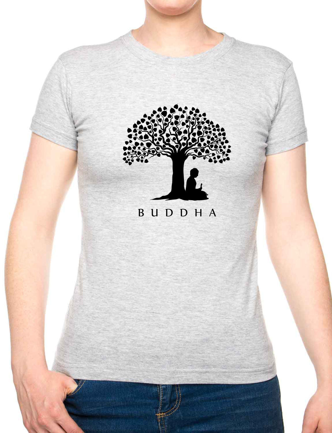 Bohotusk Kids Buddha Under A Tree Cotton T-Shirt 3 to 13 Years (7 Colours)