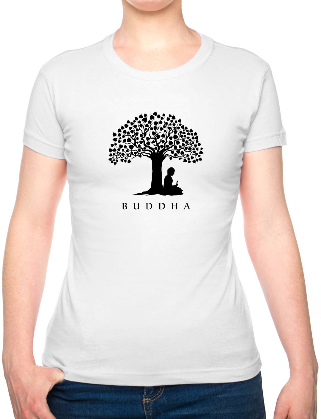 Bohotusk Kids Buddha Under A Tree Cotton T-Shirt 3 to 13 Years (7 Colours)
