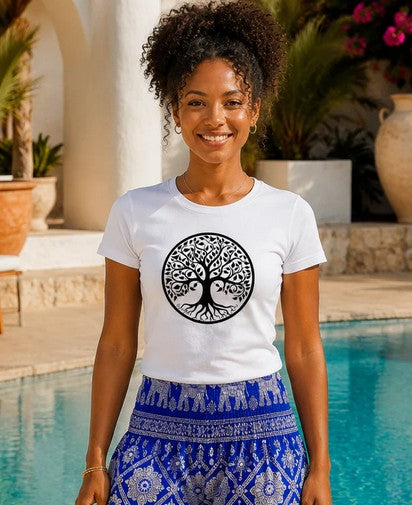 Bohotusk Kids Tree of Life Cotton T-Shirt 3 to 13 Years (7 Colours)