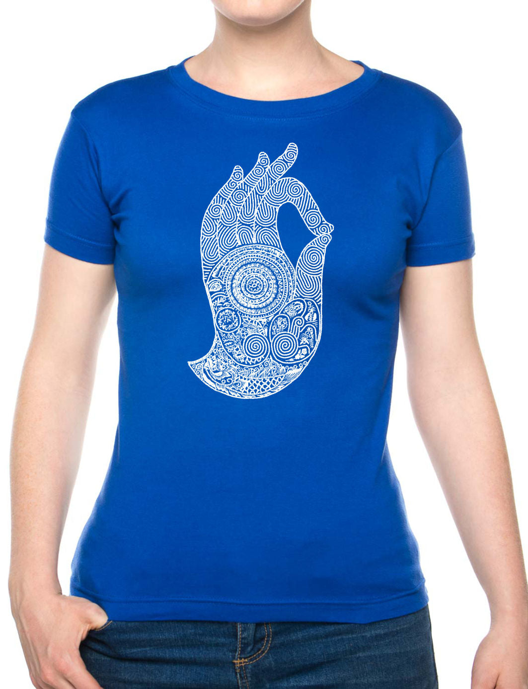Bohotusk Kids Hand of Buddha Cotton T-Shirt 3 to 13 Years (7 Colours)