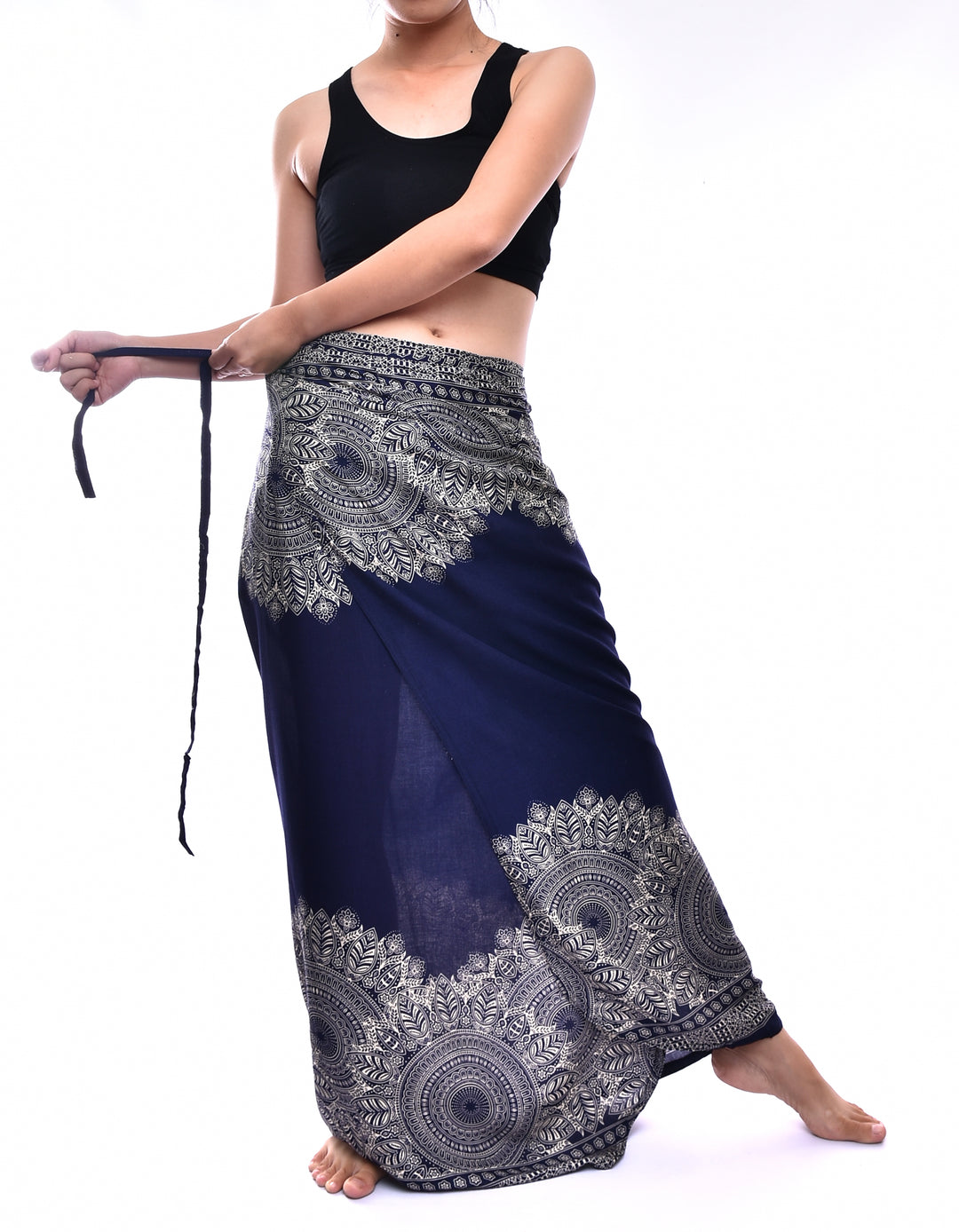 Bohotusk Navy Blue Sun Storm Sarong Super Soft 150cm x 110cm